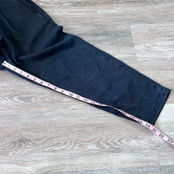 Mango navy cross over pleat front pants - Picture 7 of 7
